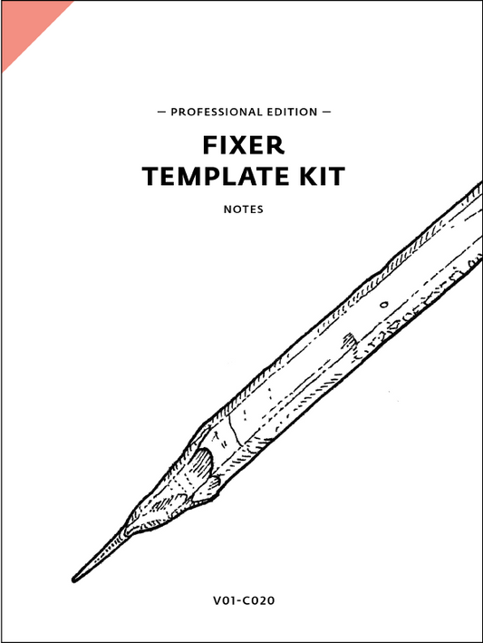 Fixer Template Kit, Professional Edition